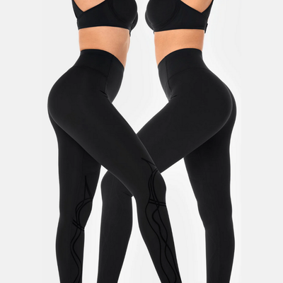 Legging Sculptant Thermorégulant 2-en-1 - Noir