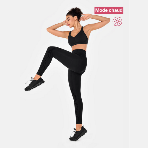 Legging Sculptant Thermorégulant 2-en-1 - Noir