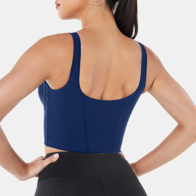 BRASSIÈRE BODYSCULPT (AVEC SOUTIEN-GORGE INTÉGRÉ)- BLEU MARINE