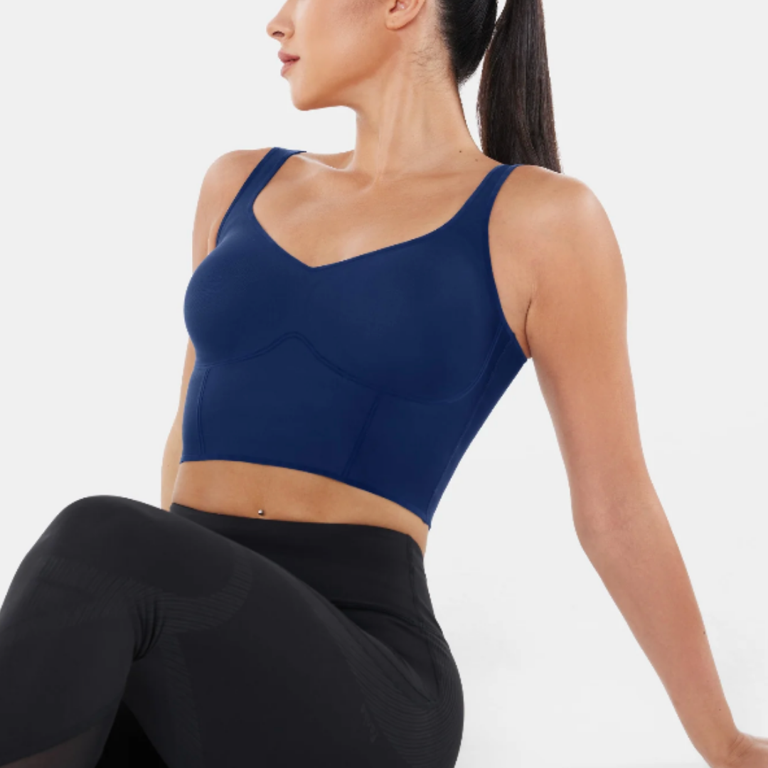 BRASSIÈRE BODYSCULPT (AVEC SOUTIEN-GORGE INTÉGRÉ)- BLEU MARINE