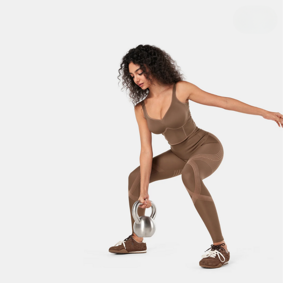 LEGGING BODYSCULPT V2.0 - BRUN